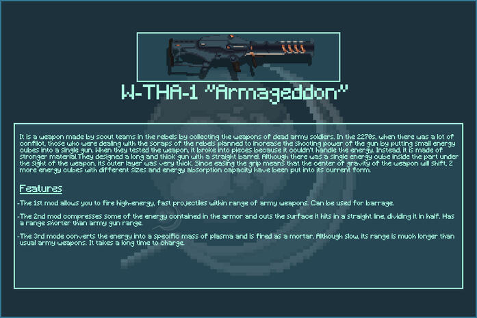 W-THA-1 "Armageddon"